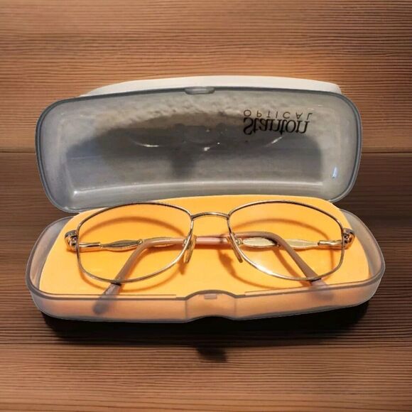 Aura AUW-16-102 Rose Color Mens Full Rim Eyeglasses Frames 54-16-135-38 Pearl - Picture 1 of 14